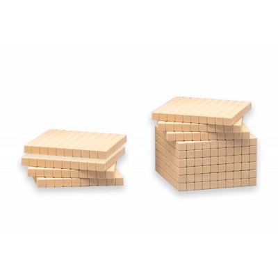 Bloc multibase fusta centena. Mides 100x100x10 mm