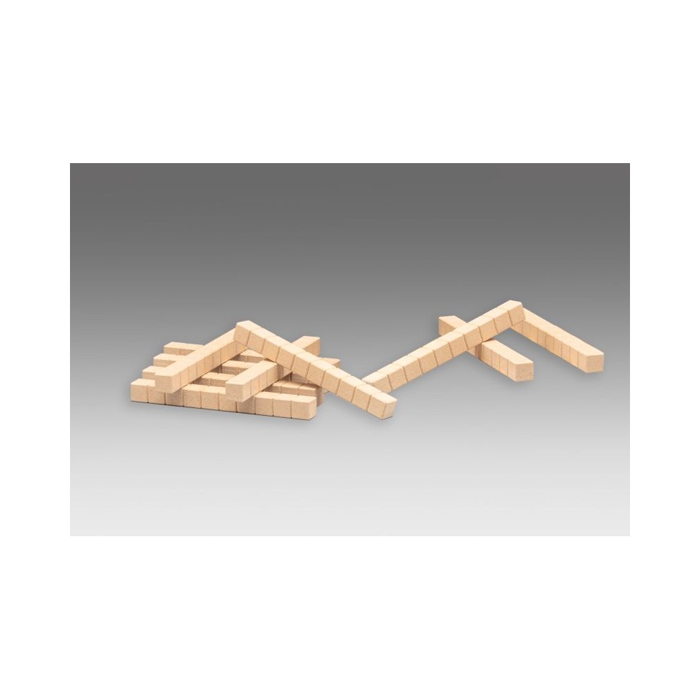 Bloc multibase fusta desena. Mides 10x10x100 mm