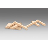 Bloc multibase fusta desena. Mides 10x10x100 mm