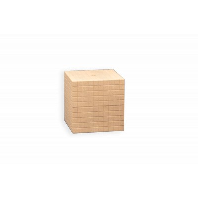 Bloc multibase fusta miler. Mides 100x100x100 mm