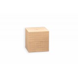 Bloque multibase madera millar. Medidas 100x100x100 mm