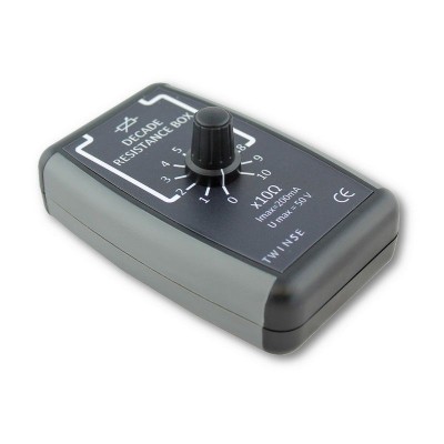 Caixa dècades de resistències DE-102004. Caixa 4 dècades