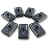 Década 1 resistencia DE-102008. Caja x1 ohm