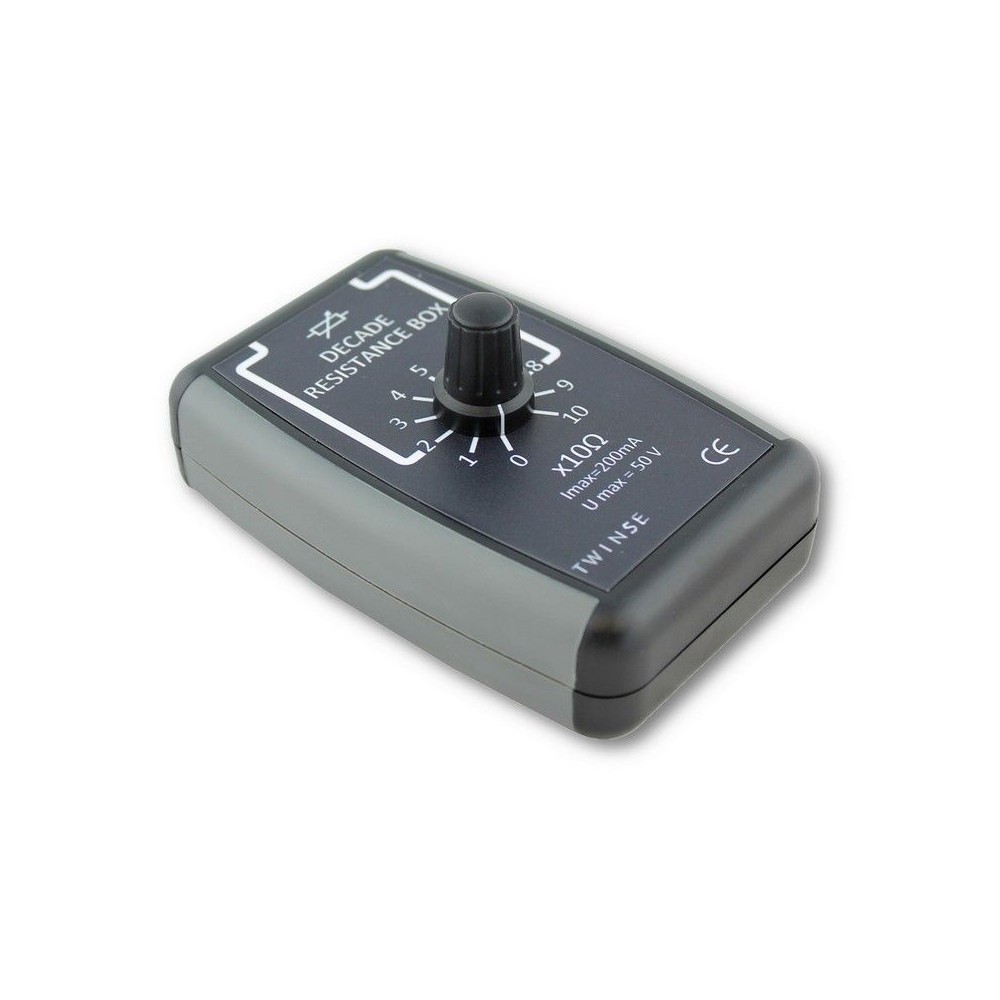 Dècada 1 resistència DE-102008. Caixa x1 ohm