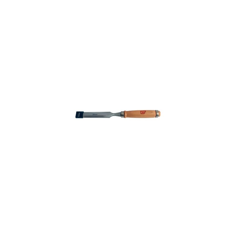 Formón mango madera W-F12. Medidas 140x16 mm