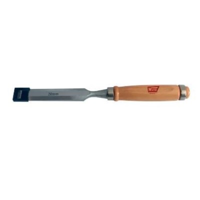 Formón mango madera W-F12. Medidas 140x16 mm