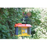 Meteorological cage with metal leg. Capacity 480x220x450 mm