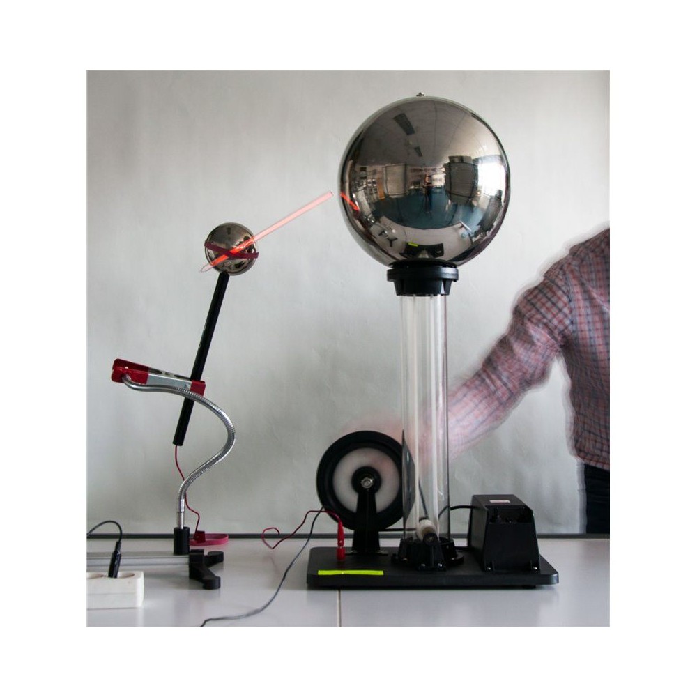 Generador Van de Graaff DE525-3B. Longitud chispa 150 mm