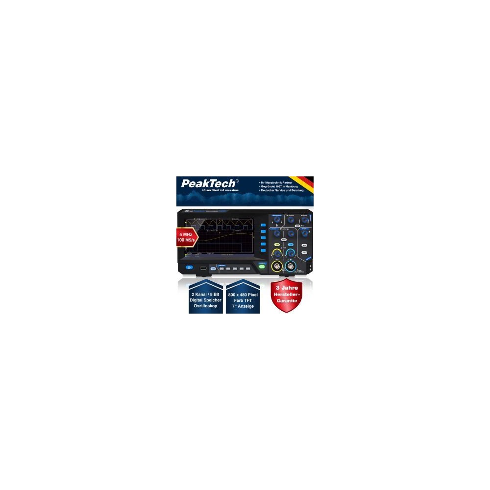 Oscil·loscopi digital Promax OD-603. Ampla banda 30 MHz