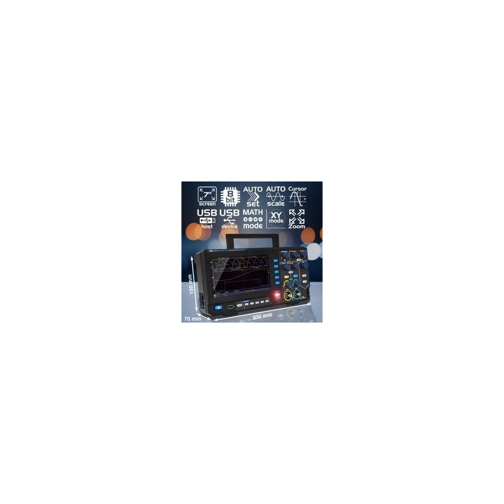 Oscil·loscopi digital Promax OD-603. Ampla banda 30 MHz