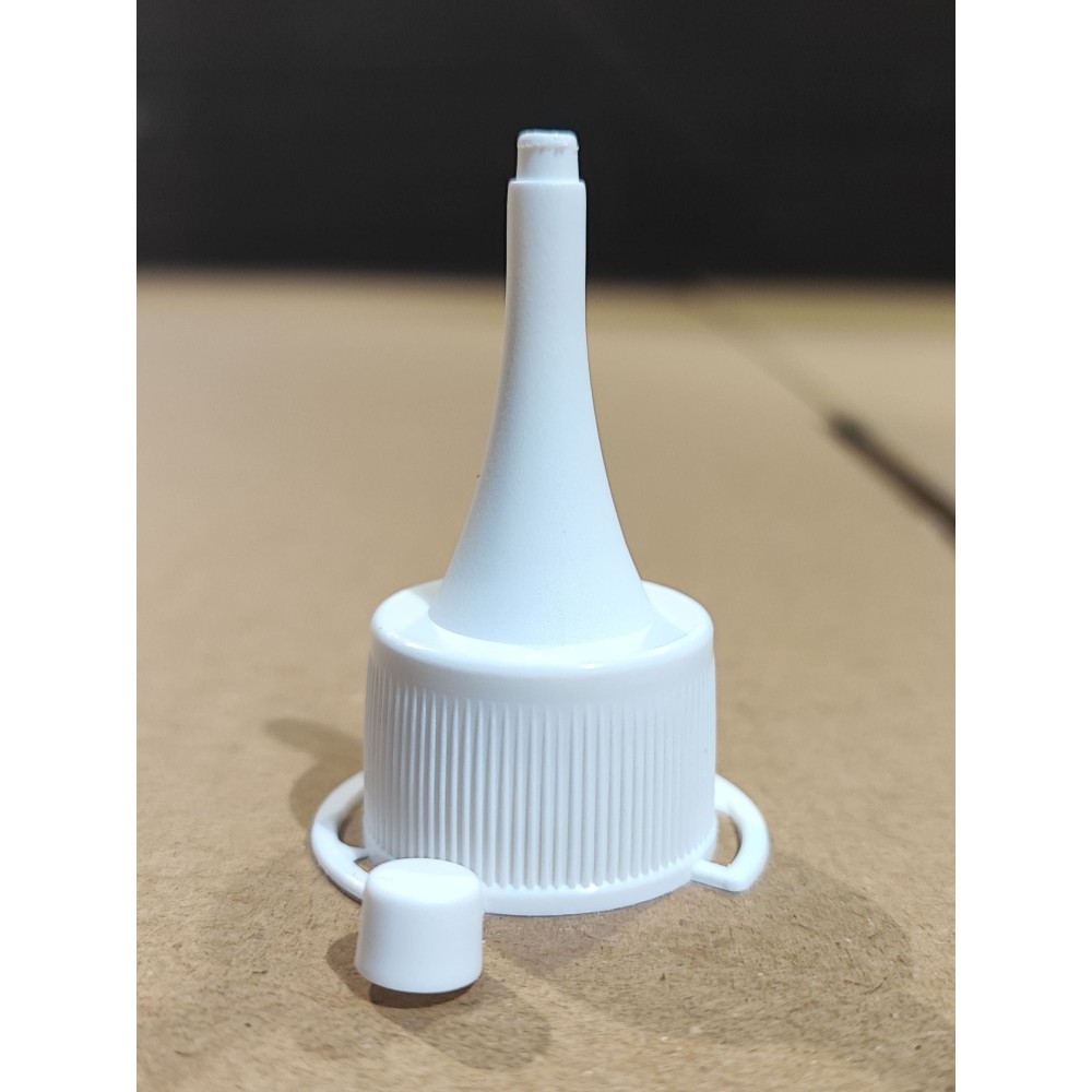 Flascó comptagotes plàstic PELD amb cànula. Capacitat 125 ml