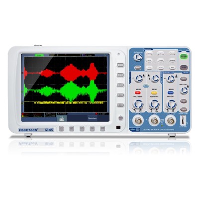 Osciloscopio mesa Peaktech P-1245. USB-LAN-VGA canales 2x100 MHz