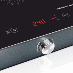 Placa inducción Haeger HP-IND.002A. Potencia 60-240 ºC en 10 niveles
