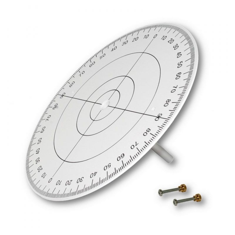 Disc Newton cromàtic QLG-002. Motoritzat amb motor DC
