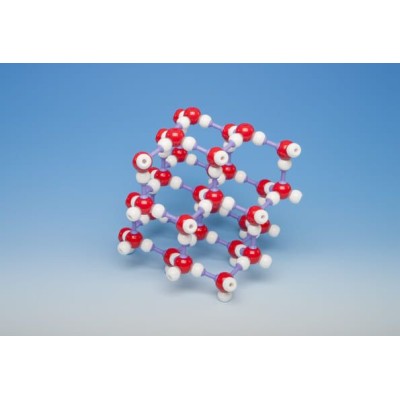 Model cristal·logràfic gel MKO-123-35. Joc 35 molècules d'aigua