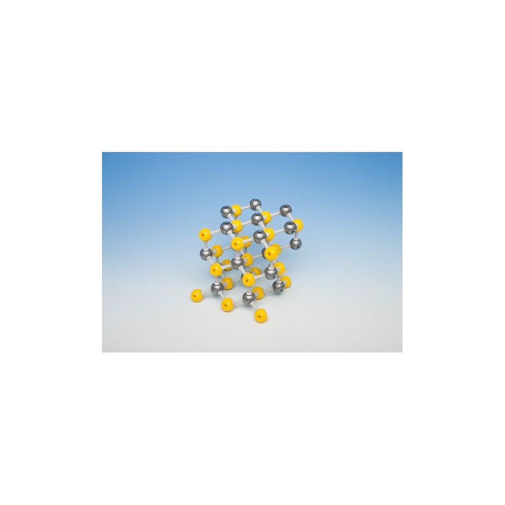 MKO-125-45 crystallographic model. Zinc sphalerite, 45 atoms