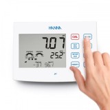 Hanna Edge HI-2002-02 laboratory pH-meter. pH-ORP-Temp ranges