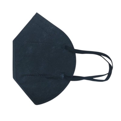 Mascaretes autofiltrants partícules FFP2 negres sense vàlvula. Capsa 10 unitats