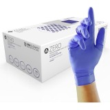 Guantes examen nitrilo antialérgico Zero. Caja 10x100 unidades