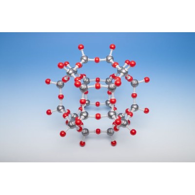 Modelo cristalográfico sodalita MKO-136-84. Juego 84 átomos