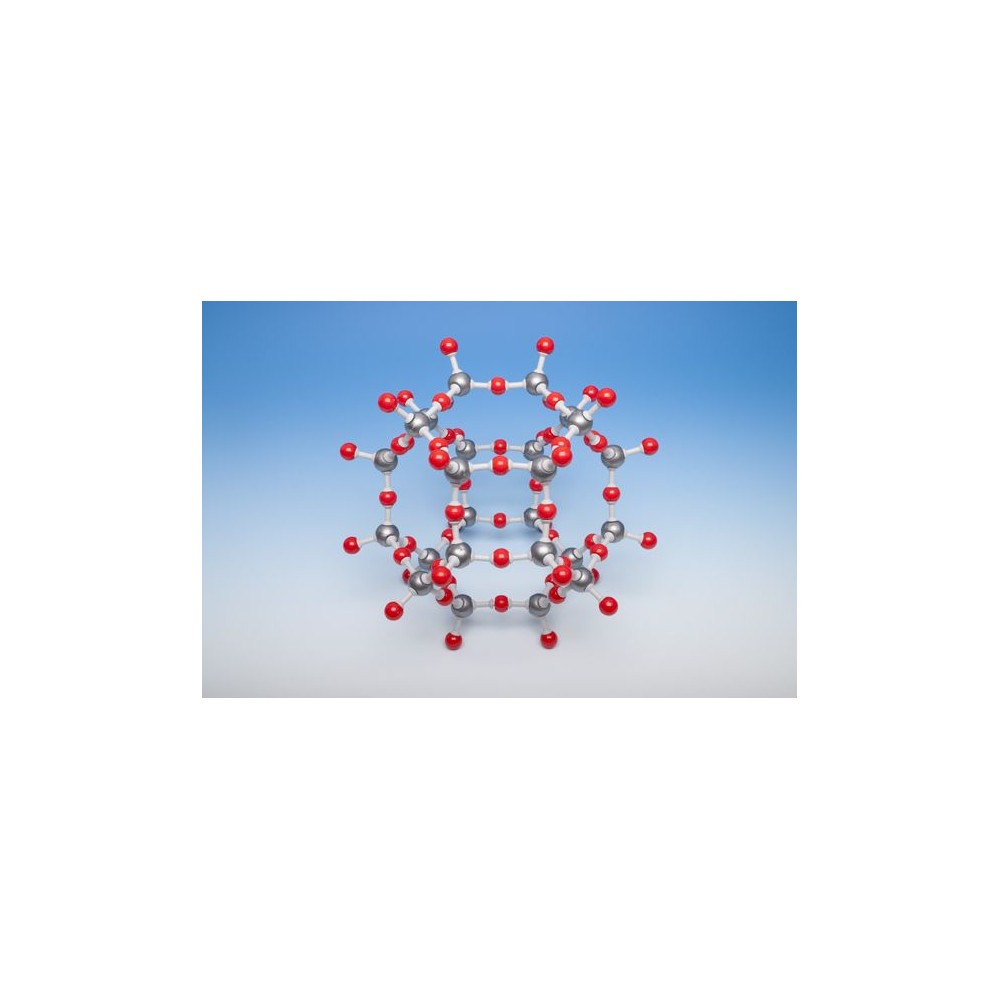 Model cristal·logràfic sodalita MKO-136-84. Joc 84 àtoms