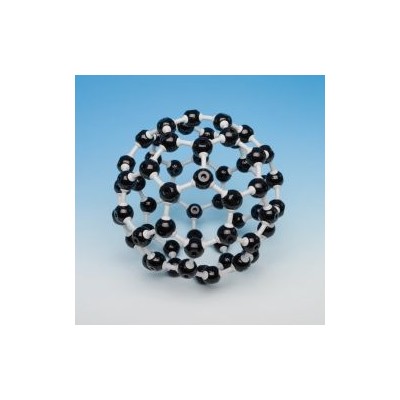 Modelo cristalográfico carborúndum MKO-104-30. Juego 30 átomos