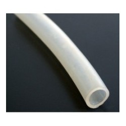 Tub silicona transparent 6x9 mm. Longitud 1000 mm