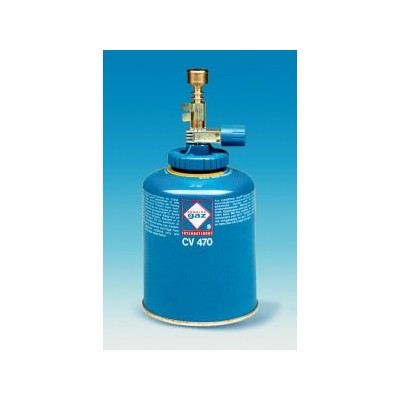 Bec gas Labogaz acoblable cartutxos amb vàlvula. Gas butà