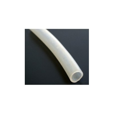 Tub silicona transparent 12x18 mm. Longitud 1000 mm