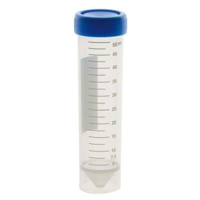 Tubos centrifugadora plástico PP faldón EOE 50 ml CTSP-E50.