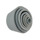 Junta cònica goma per a matrassos Kitasato N-5. Mides 53x33x34 mm