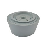 Junta cònica goma per a matrassos Kitasato N-5. Mides 53x33x34 mm