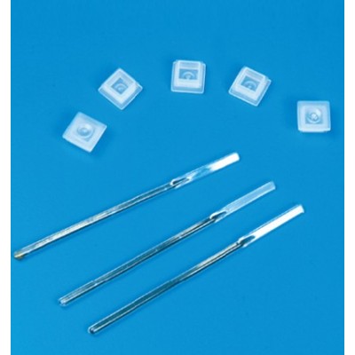 Tapes cubetes espectrofotòmetre plàstic PP 10x10 nm. Capsa 1000