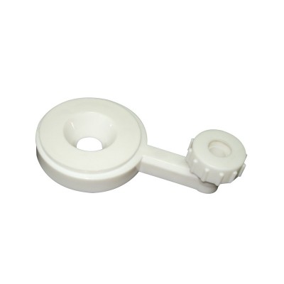 Suport embut forma alemana plàstic PP. Adequat embuts 50-120 mm