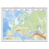 Mapa mural mut retolable 1400x1000 mm. Europa     