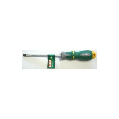 Destornillador cromvanadi punta recta ancha. Medidas 6x125 mm