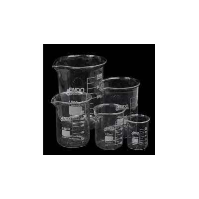 Vasos precipitats vidre Endo 250 ml. Capsa 8 unitats