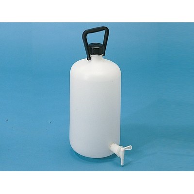 Bidó cilíndric plàstic PEHD amb aixeta. Capacitat 25 litres