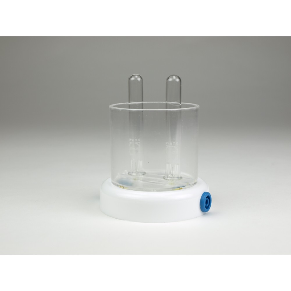 Voltàmetre elemental V-18386. Elèctrodes platí