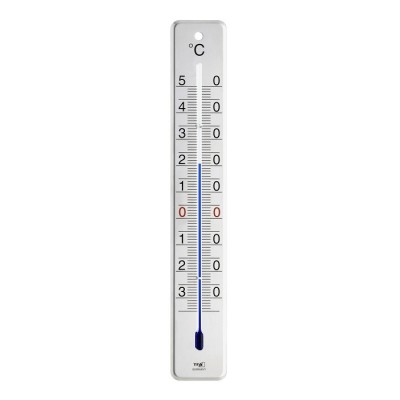Termòmetre mecànic ambient TFA-2046. Acer inox 45x280 mm