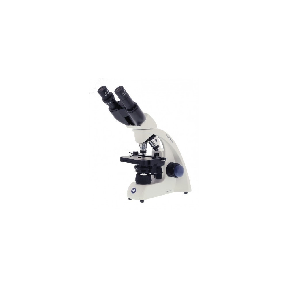 Microscopio acromático Microblue MB-1052. Binocular 40x-400x