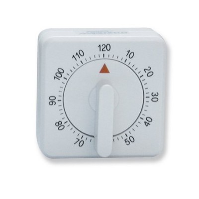 Avisador mecànic Lab M-01. Un avís entre 0 i 60 minuts