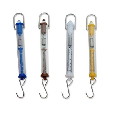 Dinamòmetre Bàsic dues escales. Càrrega 2000g/20N en 50g/0'5N