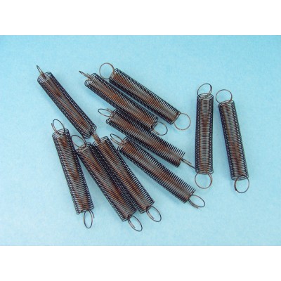 Molles helicoïdals elasticitat 50 N/m V-11341. Capsa 100 unitats