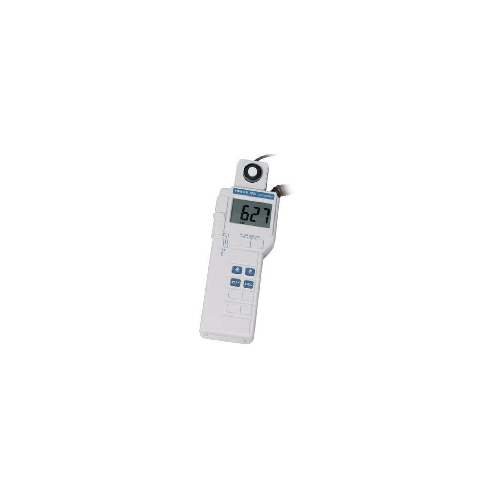 Luxómetro digital Hibok H-33. Escala 20-200-2000-20000 lux