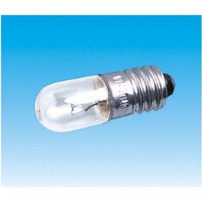Bombillas filamento E-10 4'8V 1'5W 0'3A DH-352-4'8-3. Caja 100