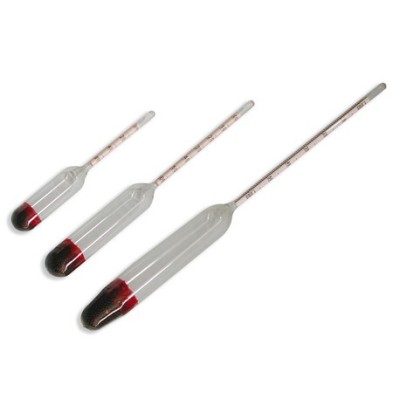Densímetre orines calibrat 0'002 g/ml. Escala 1.000 a 1.060 g/ml
