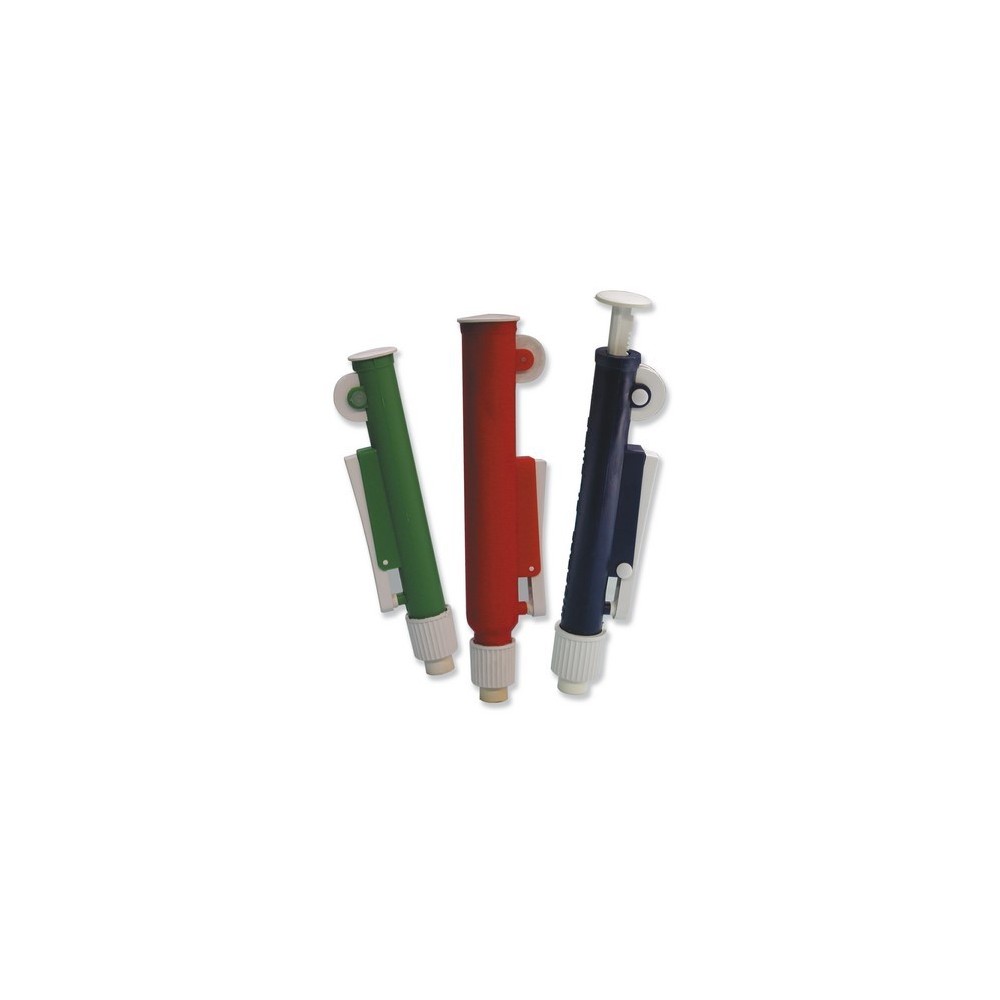 Aspirador pipetes Comp-pip verd. Pipetes fins a 10 ml