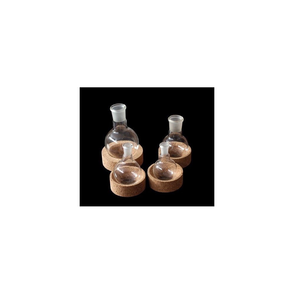 Matraz esférico fondo redondo esmerilado 14/23. Capacidad 50 ml