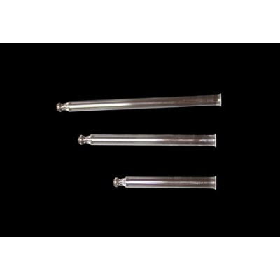 Tub comptagotes vidre punta bola. Longitud 110 mm